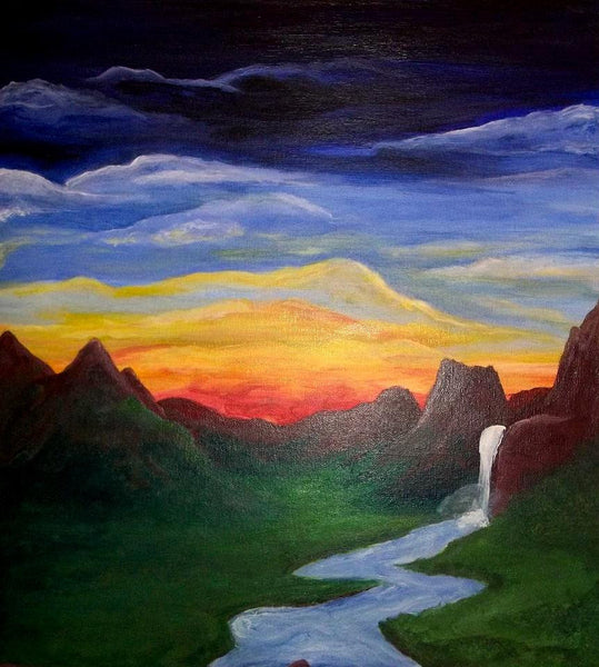 Sunday Painting at Bar Louie Warehouse! (3/23/14)