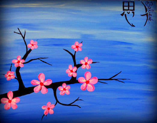 Painting at Affare Restaurant! (5/21/14)