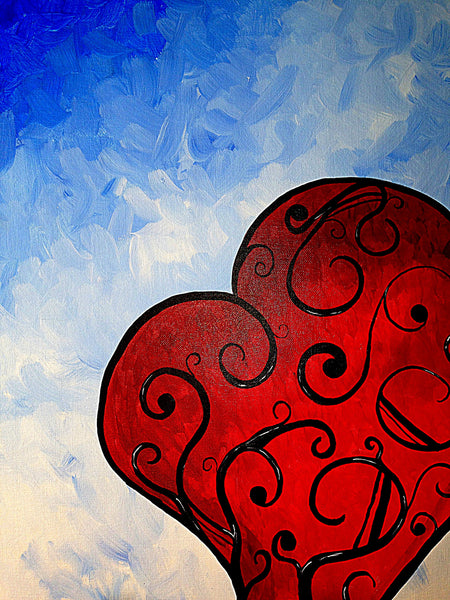 Valentine Painting at Affare! (2/12/14)