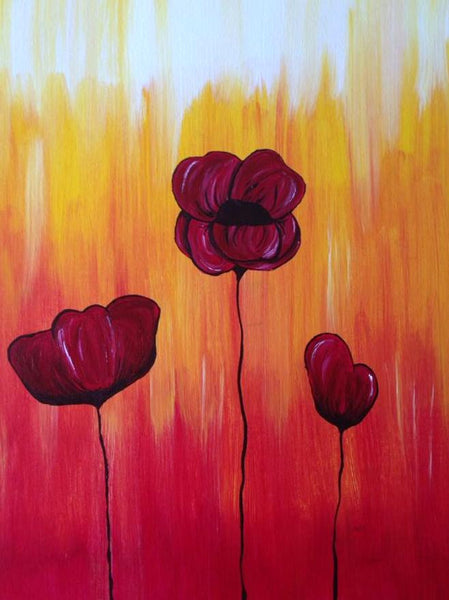 Painting at Affare Restaurant! (6/18/14)