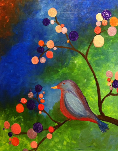 Painting at Bar Louie! (3/2/14)