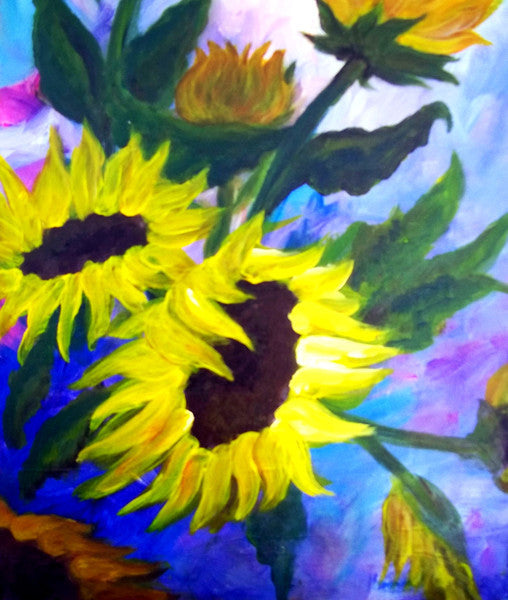 Sunday Painting at Bar Louie Warehouse! (6/1/14)