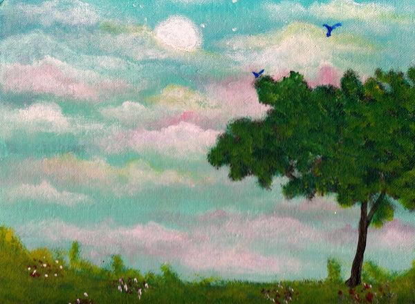 Painting at TABU (relocated from Pancho's) (3/8/14)