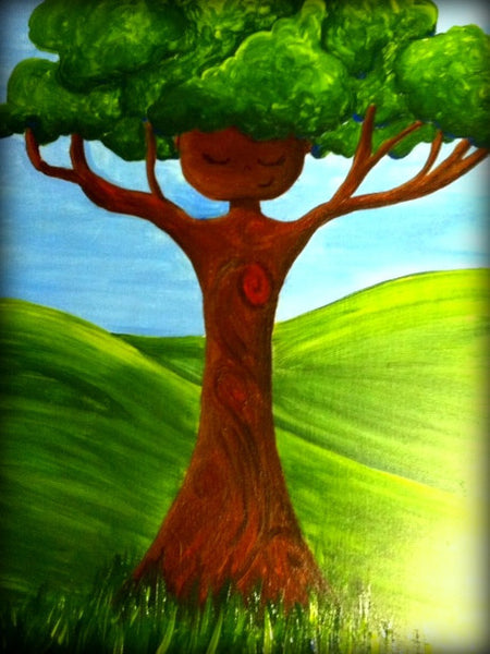 Painting at Affare Restaurant! (6/4/14)