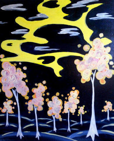 Painting at Mellow Mushroom Dubllin! (4/29/14)