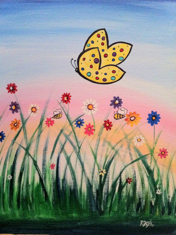 Painting Party at Camelot Cellars! (7/8/14)
