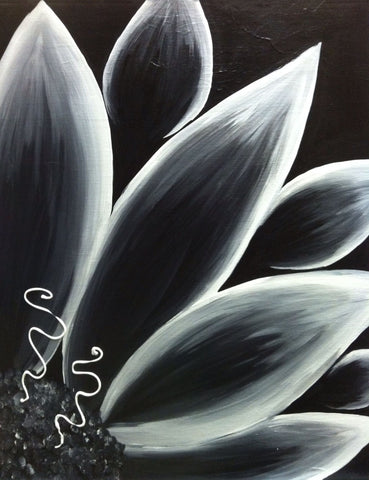Painting at Affare Restaurant!  (5/7/14)