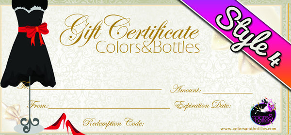 Holiday Gift Certificates