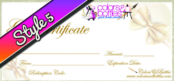 Holiday Gift Certificates