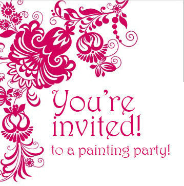 Private Painting Party for Hotties in Columbus (6/07/14)